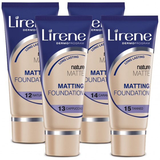 Lirene Nature Matte Matting Foundation - Матирующий тональный крем - 1