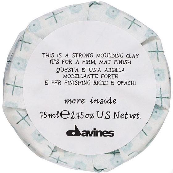 Davines This Is A Strong Moulding Clay - Моделирующая глина сильной фиксации - 2