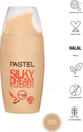 Pastel Silky Dream Foundation - Тональная основа "Шелковистая мечта" - 1
