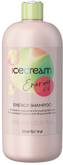 Inebrya Ice Cream Energy Shampoo - Тонизирующий шампунь против выпадения волос