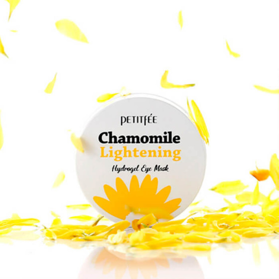 Petitfee & Koelf Chamomile Lightening Hydrogel Eye Patch - Гидрогелевые осветляющие патчи для глаз с экстрактом ромашки - 8