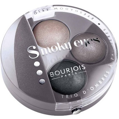 Bourjois Smoky Eyes - Тени для век 3-цветные