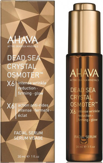 Ahava Dead Sea Crystal Osmoter™ x6 Facial Serum - Сыворотка для лица "Супер-сияние" с кристаллами Мертвого моря