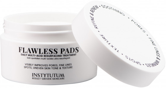 Instytutum Flawless Pads - Увлажняющие подушечки с кислотами для глубокого обновления кожи - 2