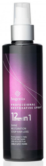 Bogenia Professional Restorative Spray 12 in 1 - Восстанавливающий профессиональный спрей для волос 12 в 1