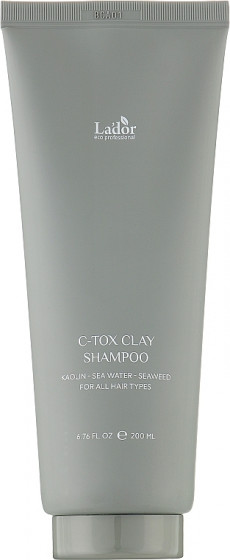 La'dor C-Tox Clay Shampoo - Шампунь для волос с глиной и морскими минералами