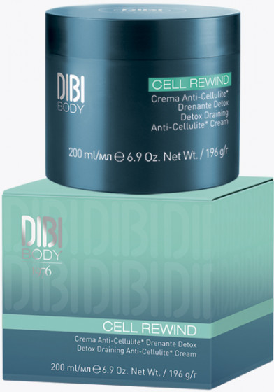 DIBI Detox Draining Anti-Cellulite Cream - Антицеллюлитный детокс дренажный крем - 2