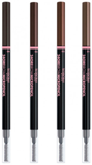 Deborah Mikropensil Eyebrow Pencil - Стойкий косметический карандаш для бровей - 3