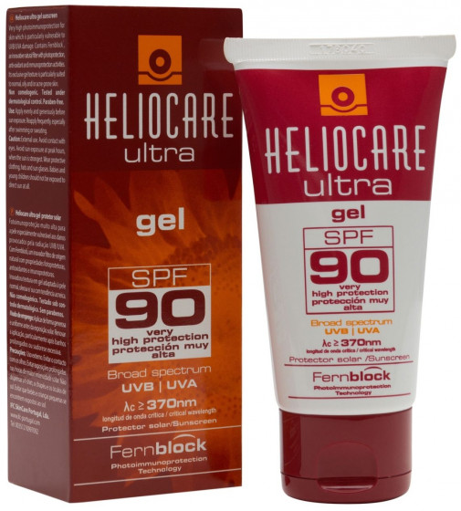 Cantabria Heliocare Ultra Gel SPF90+ - Солнцезащитный гель для комбинированной и жирной кожи - 1