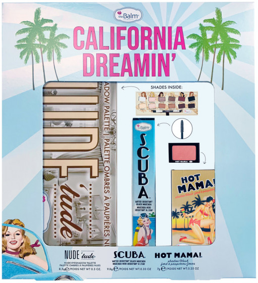 TheBalm California Dreamin’ Box Set - Набор для макияжа