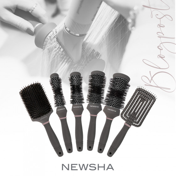 Newsha Paddle Brush - Массажная щетка для волос - 3