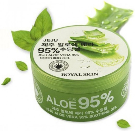 Royal Skin Jeju Aloe Vera 95% Soothing Gel - Гель с алоэ вера - 3