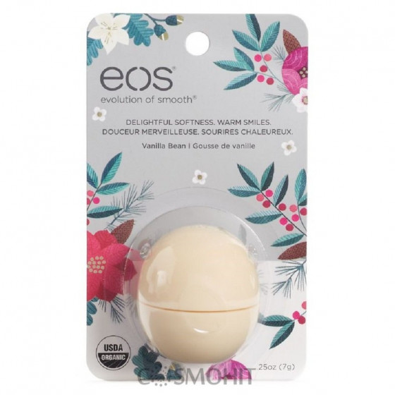 EOS Smooth Sphere Lip Balm (Vanilla Bean) - Бальзам для губ "Ваниль" - 1
