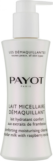 Payot Les Demaquillantes Comforting Moisturising Cleansing Micellar Milk - Очищающее молочко с экстрактом малины