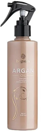 Bogenia Professional Argan Oil Hair Spray - Спрей для волос с SPF