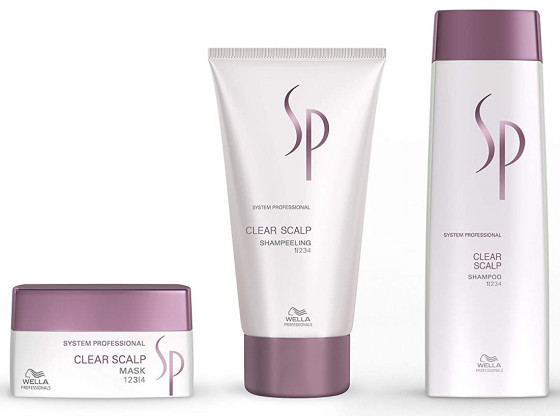 Wella Professionals SP Clear Scalp Shampeeling - Шампунь-пилинг против перхоти - 2