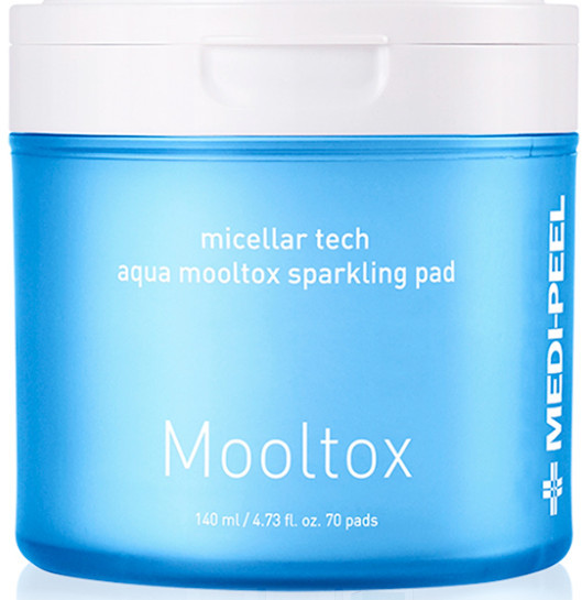 Medi-Peel Aqua Mooltox Sparkling Pad - Пилинг-диски для увлажнения и очищения кожи лица - 1