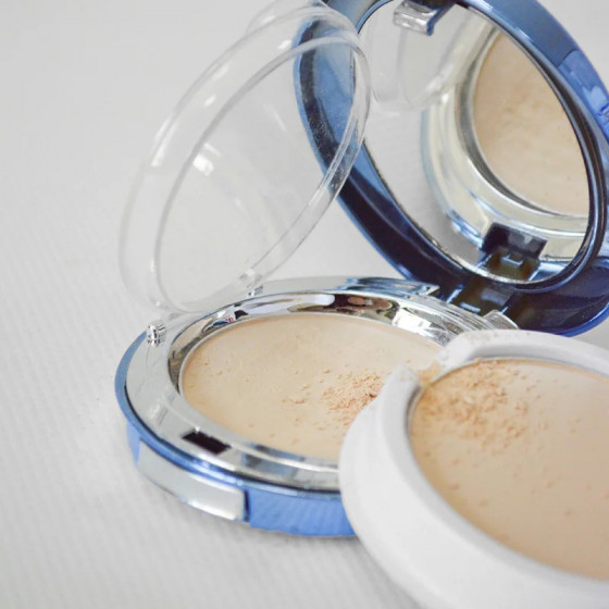 Enough Collagen Hydro Moisture Two Way Cake SPF25 PA++ - Увлажняющая коллагеновая пудра для лица со сменным блоком - 1