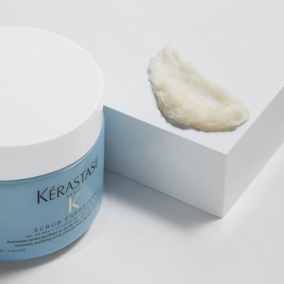 Kerastase Fusio-Scrub Energisant - Интенсивно очищающий скраб с морской солью - 5