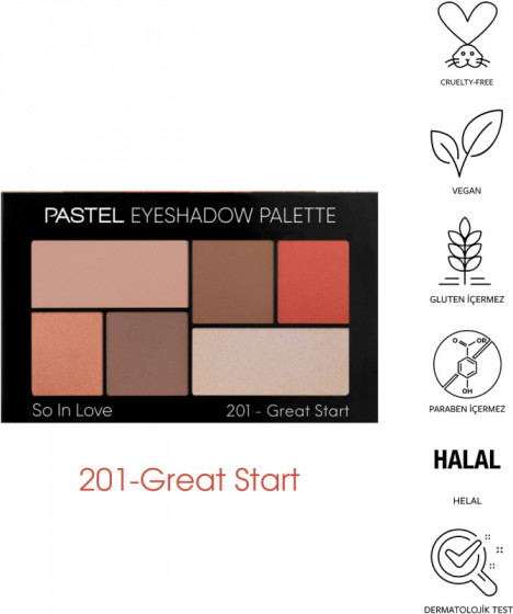 Pastel Profashion So In Love Eyeshadow Palette - Тени для век - 3