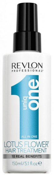 Revlon Professional Uniq One All In One Lotus Flower Hair Treatment - Маска-спрей для волос с ароматом лотоса