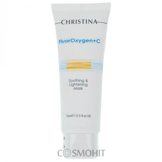 Christina FluorOxygen + C Soothing & Lightening Mask - Успокаивающая и осветляющая маска 