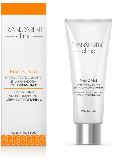 Transparent Clinic Fresh C-Vital Cream - Восстанавливающий и антиоксидантный крем с витамином С