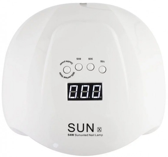 SUNUV LED+UV SUN X 54W White - УФ-лампа для маникюра - 3