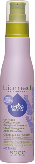 Biomed Hydra Blond Anti Yellow Cream Gel - Крем-гель против пожелтения волос