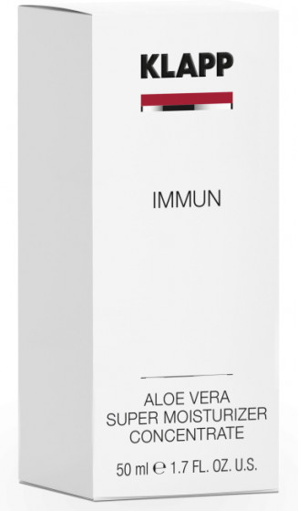 Klapp Immun Aloe Vera Super Moisturizer - Увлажняющий гель-концентрат с алоэ вера - 1