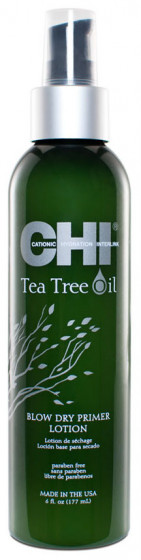 CHI Tea Tree Oil Blow Dry Primer Lotion - Лосьон с маслом чайного дерева