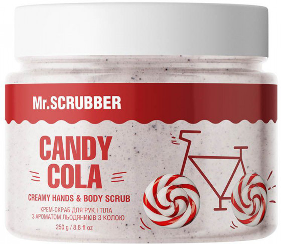 Mr.Scrubber Candy Cola Creamy Hands & Body Scrub - Крем-скраб для рук и тела с ароматом леденцов с колой