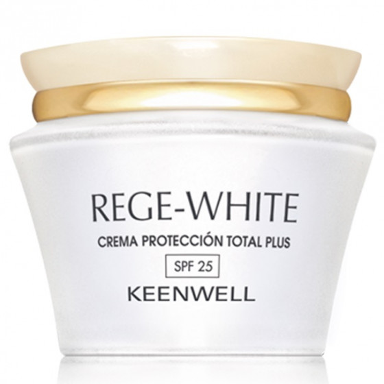 Keenwell Total Plus Protection Cream - Осветляющий регенерирующий крем SPF 25+