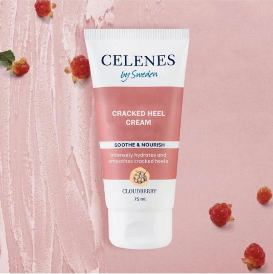 Celenes Cloudberry Cracked Heel Cream - Заживляющий крем с морошкой для поврежденной кожи пяток - 1