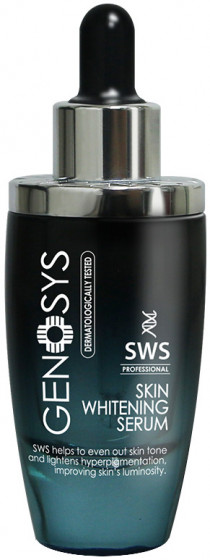 Genosys Skin Whitening Serum (SWS) - Отбеливающая сыворотка для лица