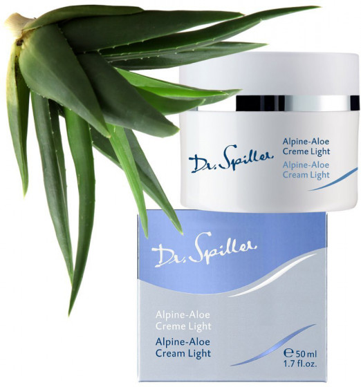 Dr. Spiller Alpine-Aloe Cream Light - Легкий крем с экстрактом альпийского алое - 3