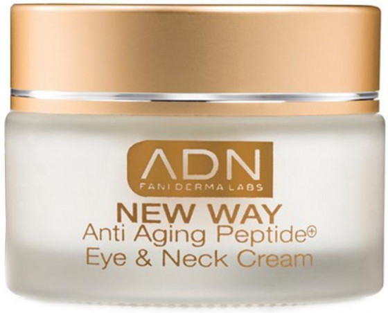 ADN New Way Anti Aging Peptide Eye&Neck Cream - Пептидный омолаживающий крем для век и шеи