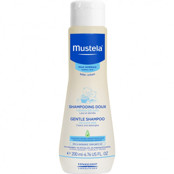 Mustela Gentle Shampoo - Смягчающий шампунь для волос