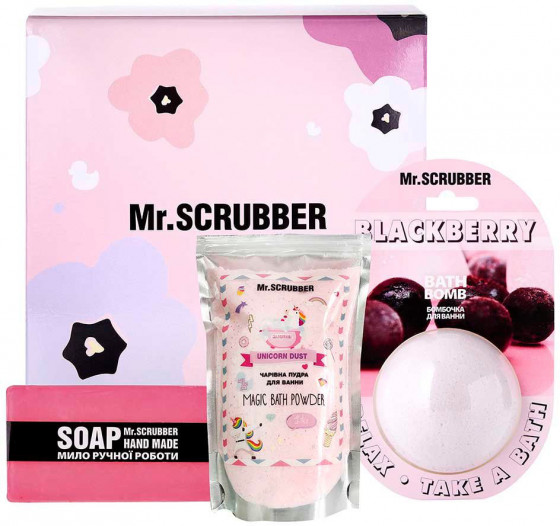 Mr.Scrubber Pink Relax Gift Set - Подарочный набор для тела