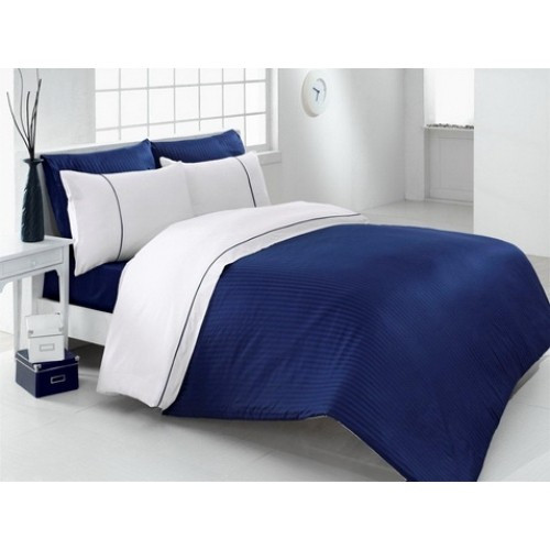 Issimo Home Vira Dark Blue (Lacivert) - Двуспальный комплект