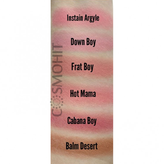 TheBalm BOY's Blush Frat Boy - Тени-румяна - 5