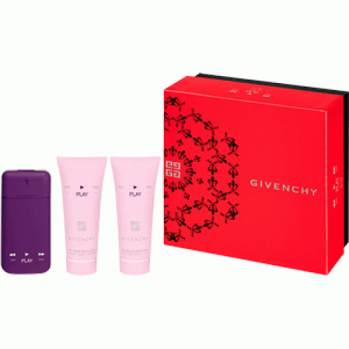 Givenchy Play For Her Intense - Подарочный набор (EDP50+B/L75+S/G75)