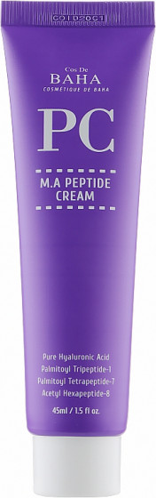 Cos De BAHA M.A. Peptide Cream - Антивозрастной пептидный крем для лица