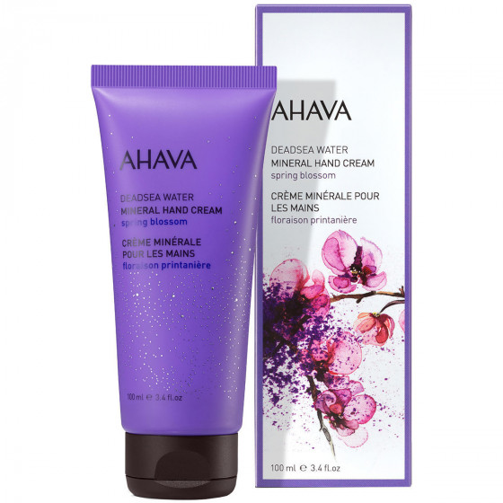 Ahava Mineral Hand Cream Spring Blossom - Минеральный крем для рук "Весенний цвет"