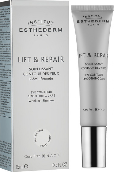 Institut Esthederm Lift & Repair Eye Contour Smoothing Care - Разглаживающий крем для кожи вокруг глаз