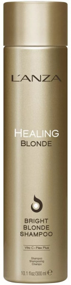 L'anza Healing Blonde Bright Shampoo - Целебный шампунь для натуральных и обесцвеченных светлых волос