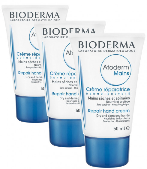 Bioderma Atoderm Mains Repairing Hand Cream - Восстанавливающий крем для рук - 2