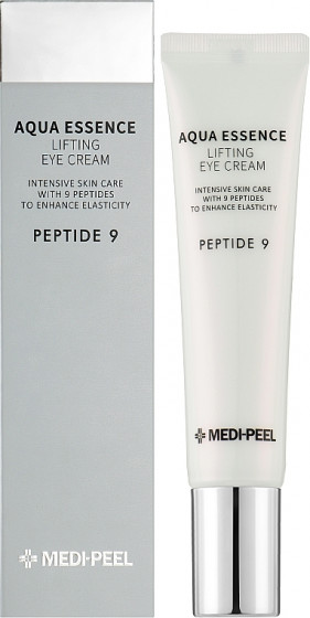 Medi Peel Peptide 9 Aqua Essence Lifting Eye Cream - Подтягивающий крем для кожи вокруг глаз - 1