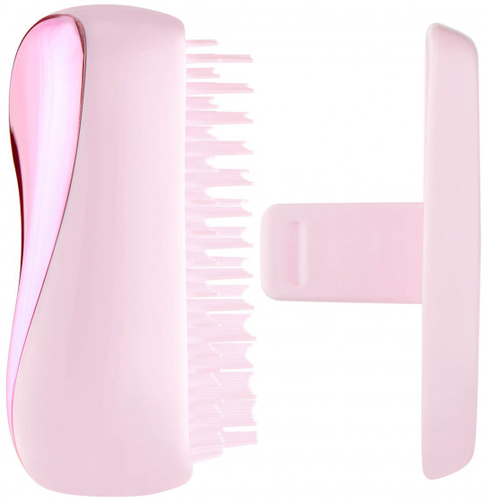 Tangle Teezer Compact Styler Baby Doll Pink Chrome - Расческа для волос - 3