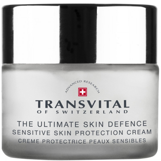 Transvital Sensitive Skin Protection Cream - Антивозрастной крем для защиты чувствительной кожи SPF15